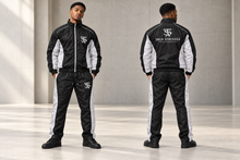 Load image into Gallery viewer, True Struggle Signature FULL Windbreaker  SET— Black &amp; Gray
