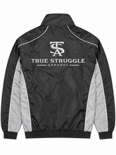 Load image into Gallery viewer, True Struggle Signature FULL Windbreaker  SET— Black &amp; Gray
